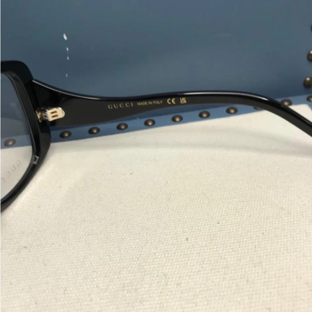 New Authentic Gucci Demo Butterfly Ladies Eyeglasses GG1236O 001 56 - Picture 14 of 16